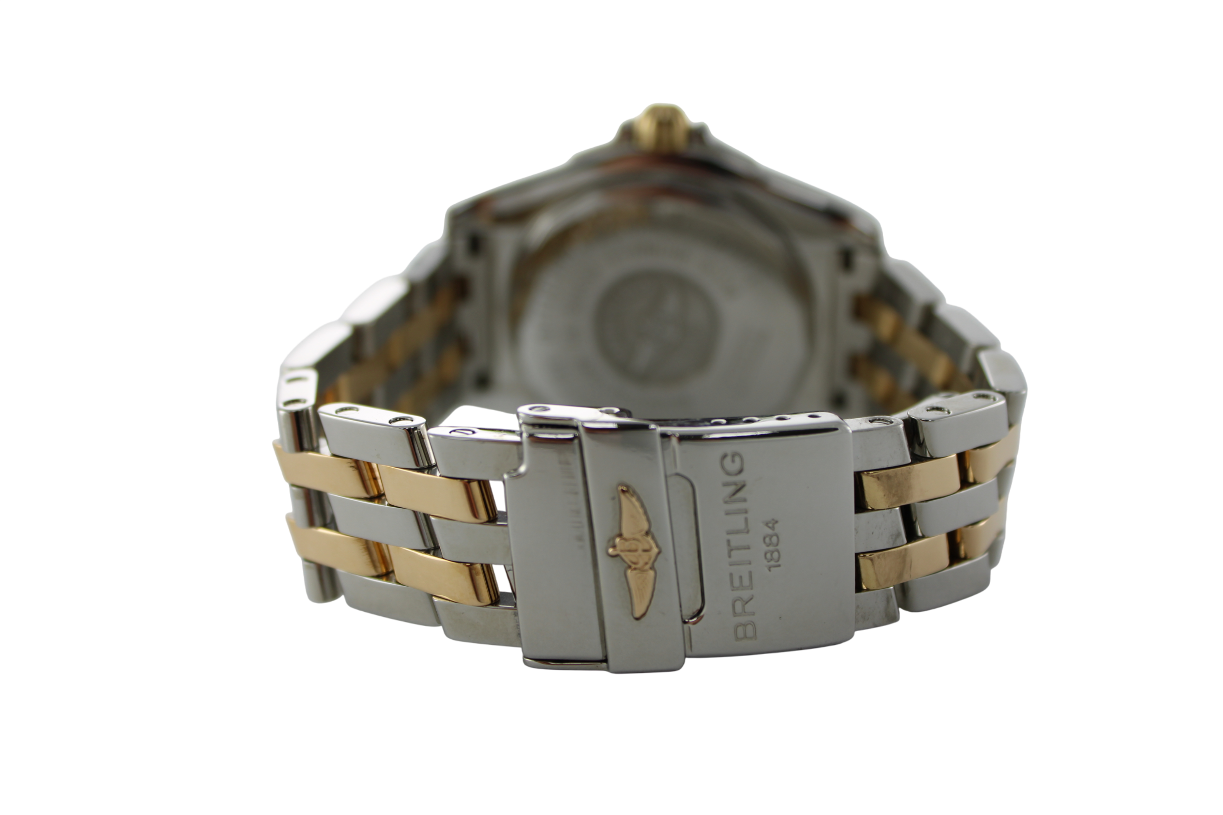 Breitling Cockpit Blue 18K Yellow Gold/Steel  B4935011 41mm Watch With Box and Papers  SKU: NVOGG0826747