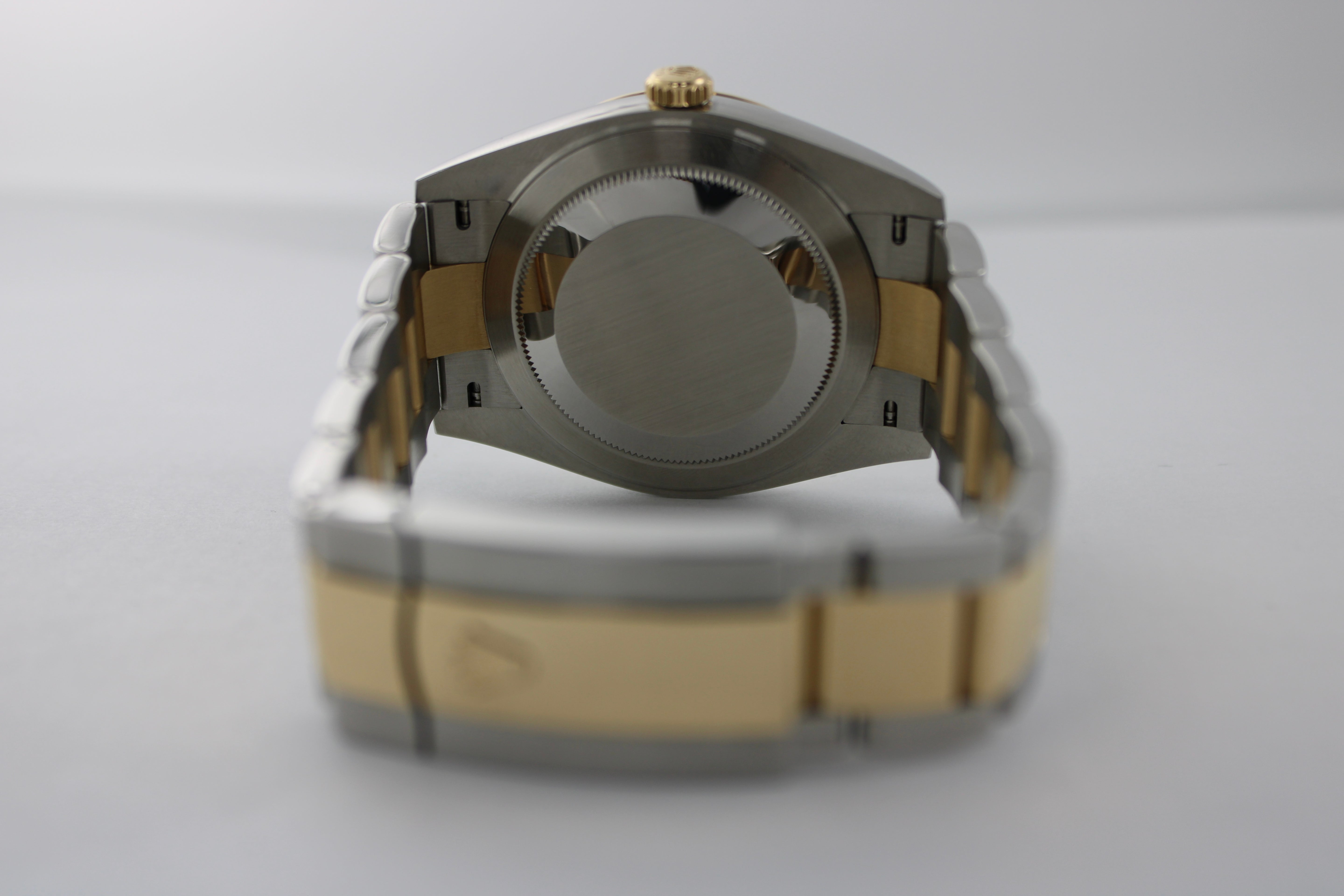 2019 Rolex Datejust White Two-Tone 18K Gold Steel 126333 41mm Oyster Fluted Watch With Box and Papers SKU: JLLOGG0826587