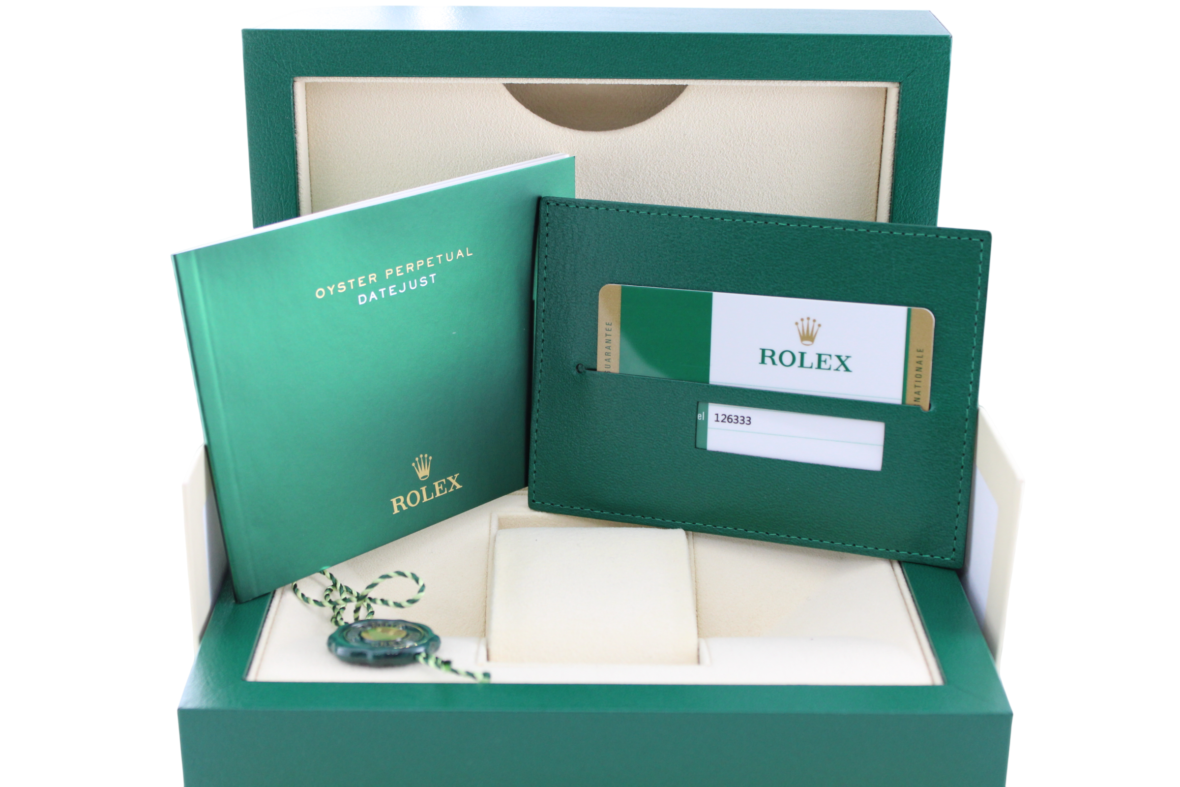 2019 Rolex Datejust White Two-Tone 18K Gold Steel 126333 41mm Oyster Fluted Watch With Box and Papers SKU: JLLOGG0826587