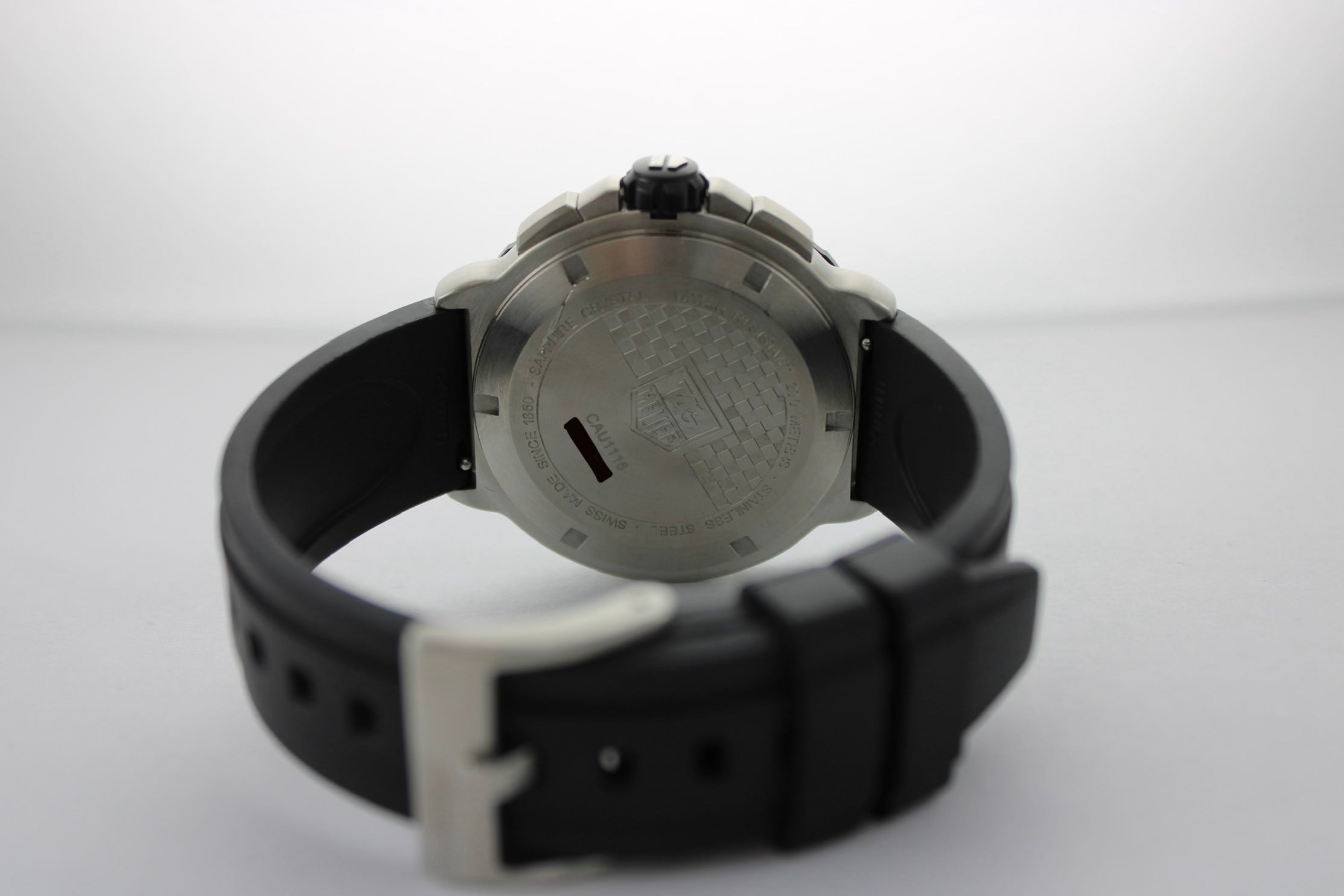Tag Heuer Formula 1 Black Stainless Steel CAU1116 42mm Watch SKU: JEVV0926834