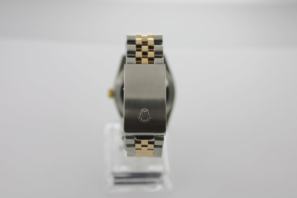1974 Rolex Datejust Champagne Two-Tone 16013 36mm Jubilee Watch SKU: JEMGG0826812
