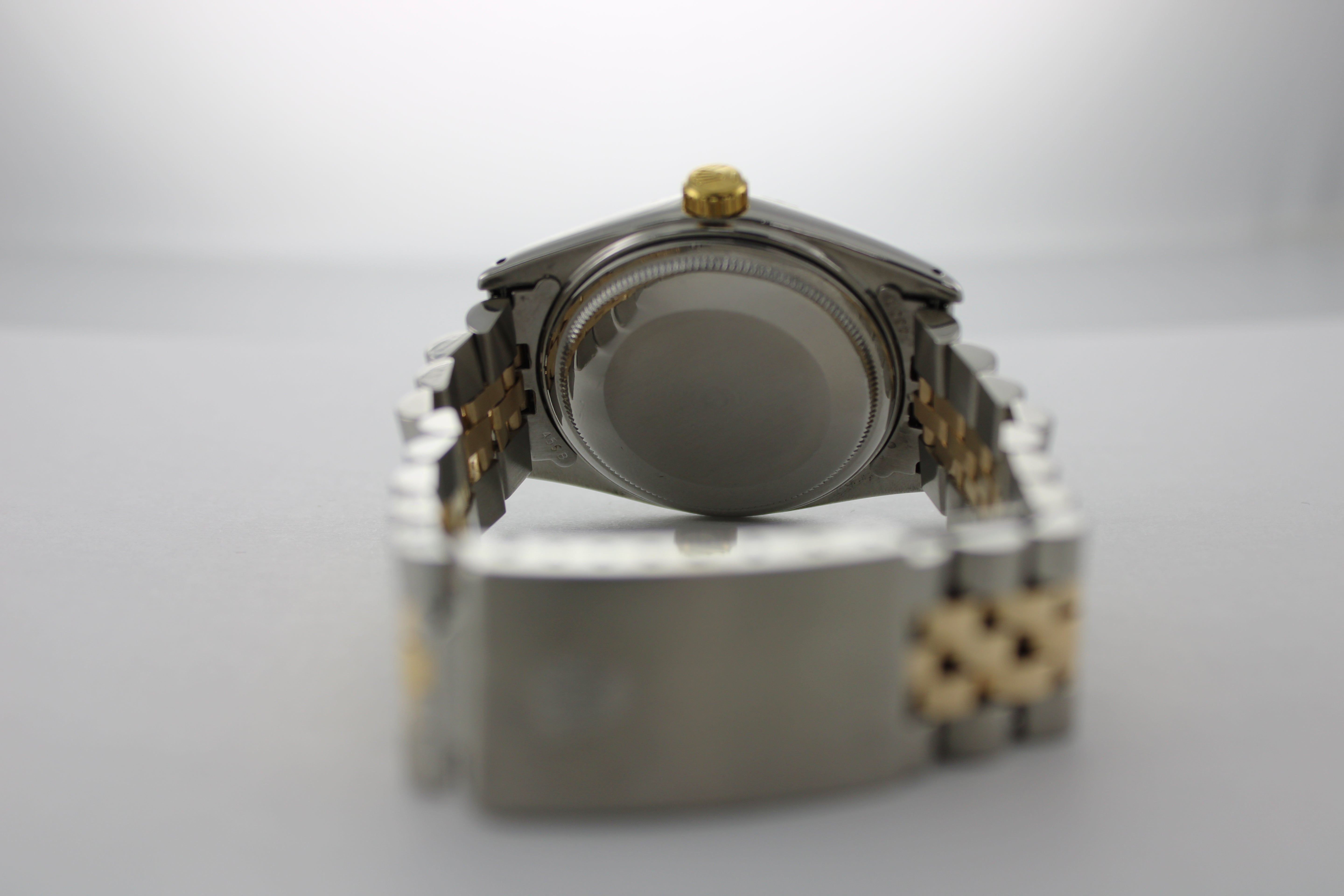 1974 Rolex Datejust Champagne Two-Tone 16013 36mm Jubilee Watch SKU: JEMGG0826812