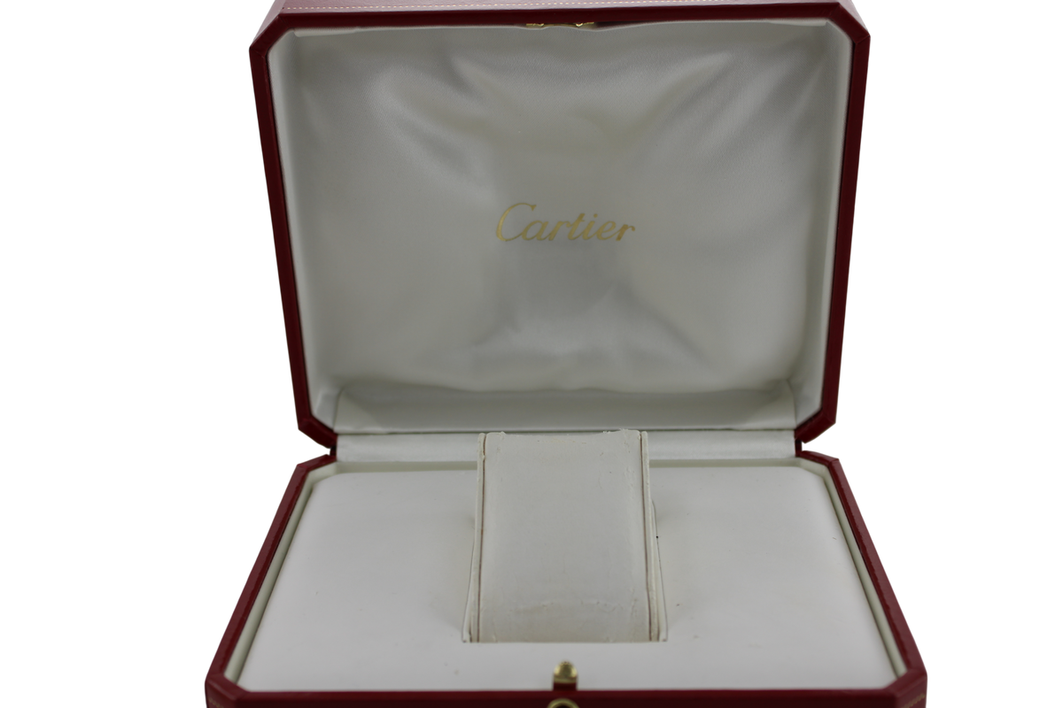 Cartier Santos Galbee 2425 Two-Tone 18K Yellow Gold White 29mm Watch With Box and Papers SKU: JEVGG09263BB