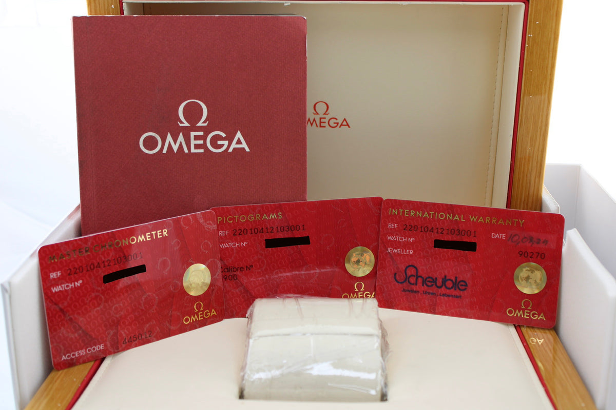 2024 Omega Seamaster Aqua Terra Blue 41mm Steel 220.10.41.21.03.001 with Box and Papers SKU: JVAGG0926455