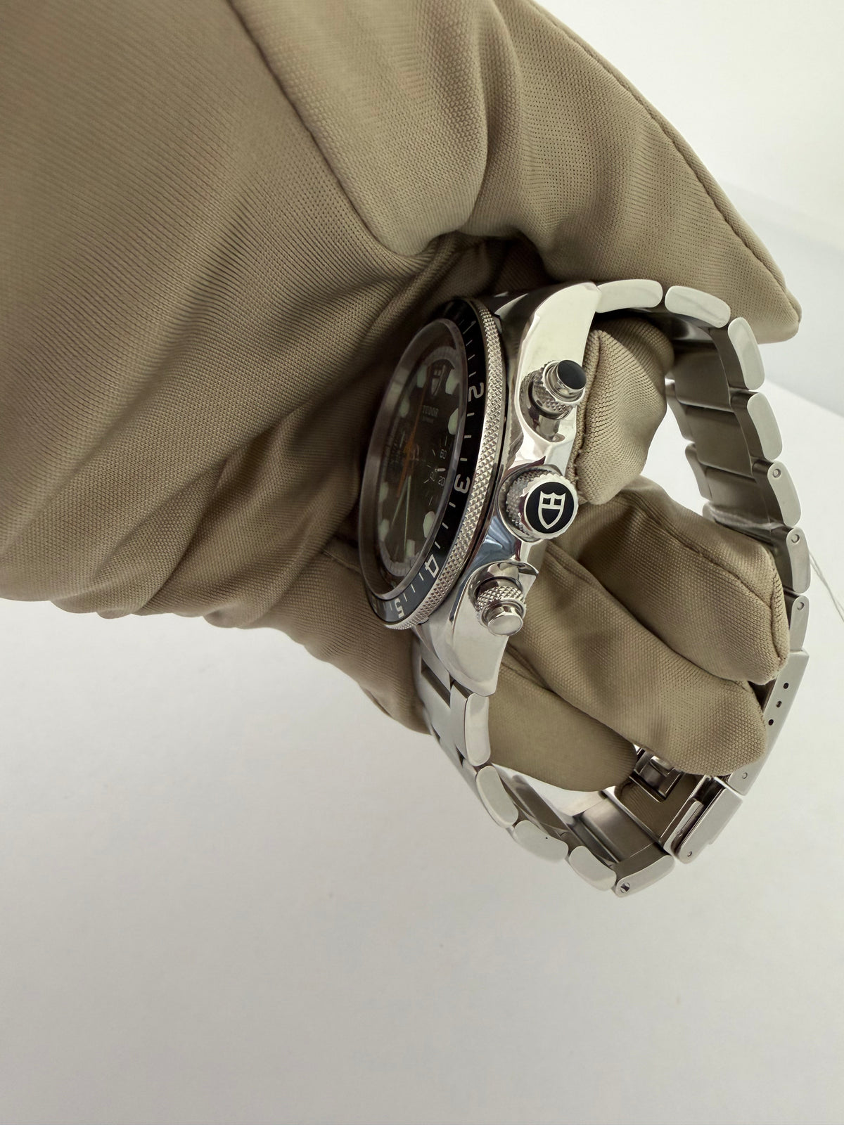 2020 Tudor Heritage Chronograph 70330N Grey/Orange Steel 42mm Watch With Box and Papers SKU: JOOGG0926481