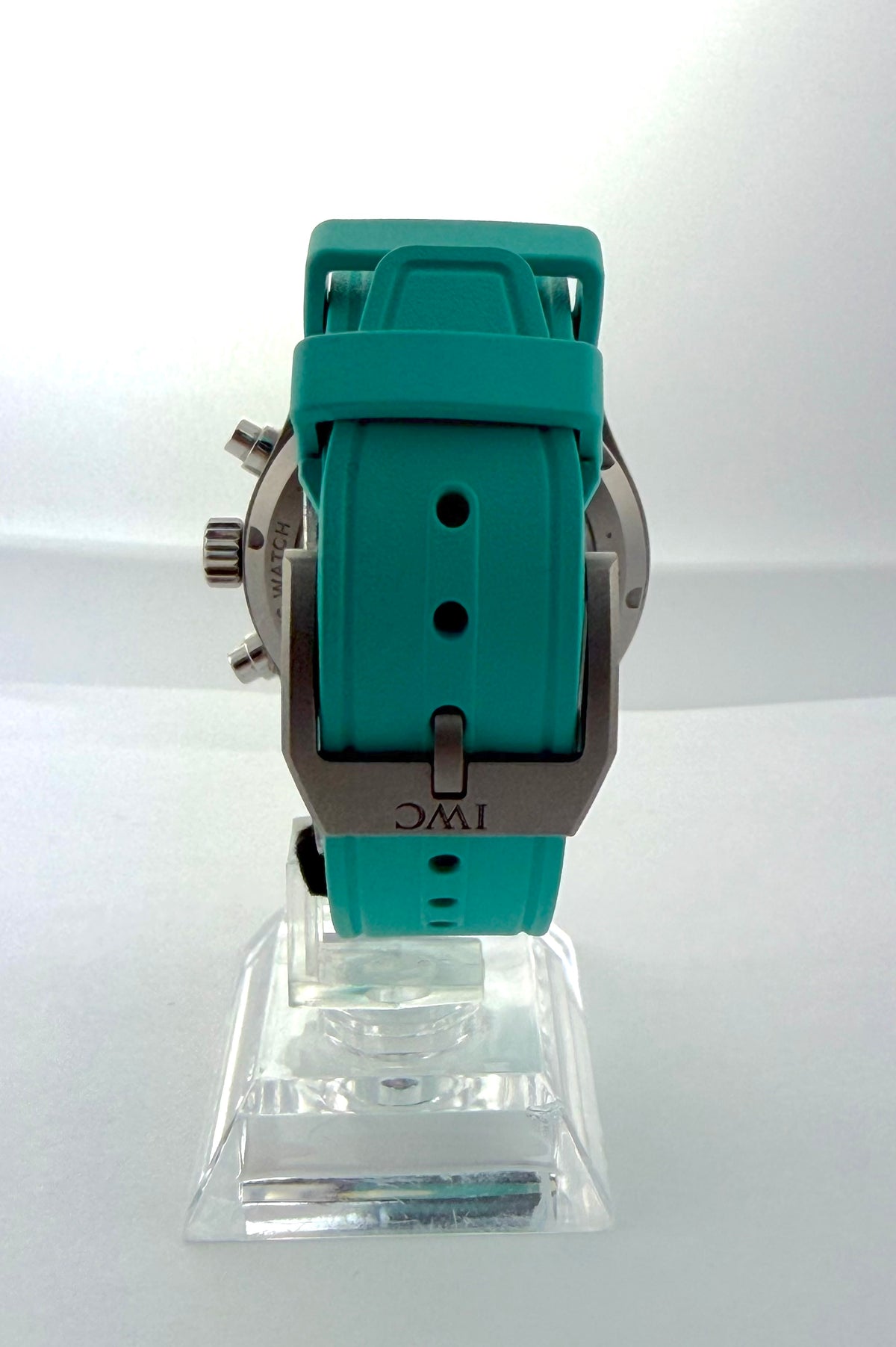 2023 IWC Pilot AMG Petronas Black Teal Titanium IW388114 41mm Watch With Box and Papers  SKU: JMGGG0926089