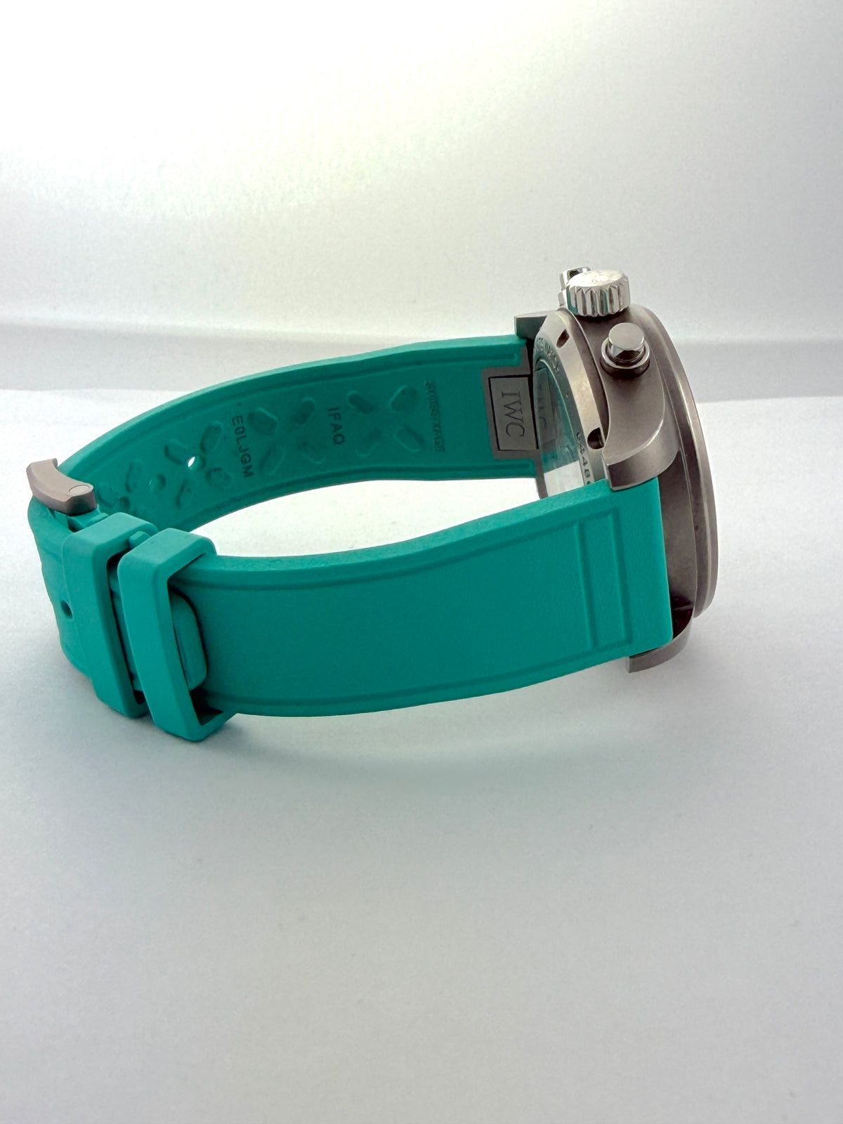 2023 IWC Pilot AMG Petronas Black Teal Titanium IW388114 41mm Watch With Box and Papers  SKU: JMGGG0926089