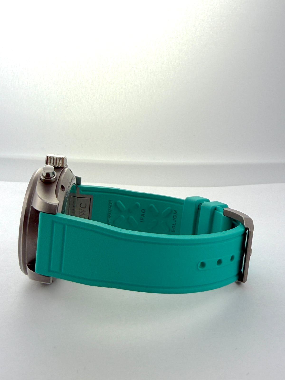 2023 IWC Pilot AMG Petronas Black Teal Titanium IW388114 41mm Watch With Box and Papers  SKU: JMGGG0926089
