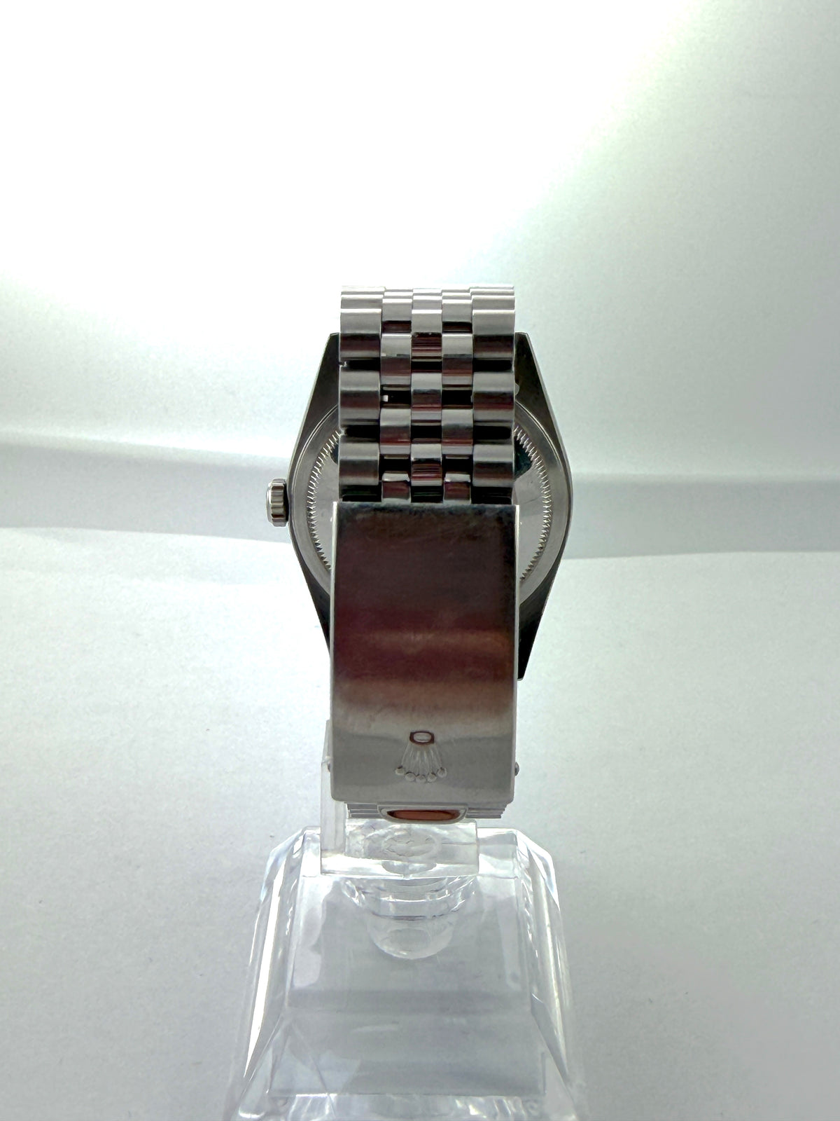 1991 Rolex Datejust 16220 Steel 36mm Yellow Patina Jubilee Watch  SKU: JVAGG0926492